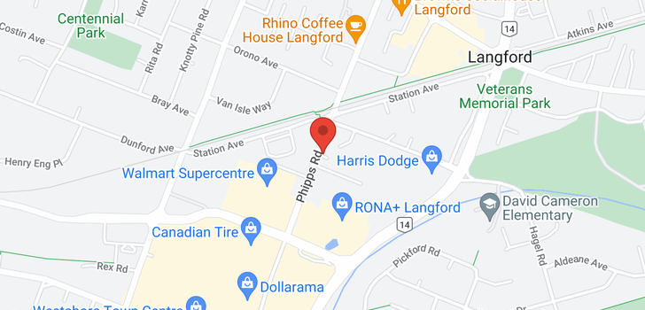 map of 103-2923 Phipps Rd